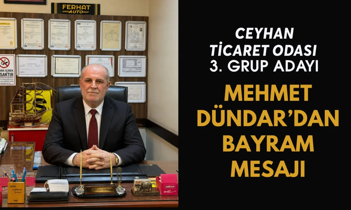 Dündar: “Bayramlar, Birlik ve Dayanışmamızı Güçlendiren En Özel Günlerdir”